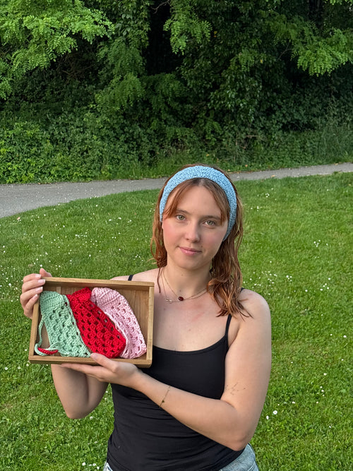 Bandeau en crochet
