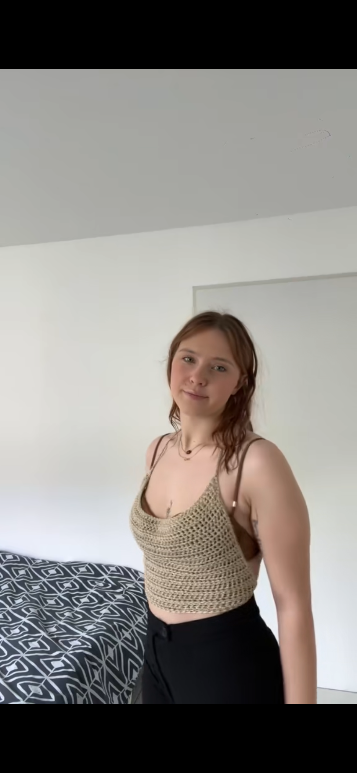 Top été crochet