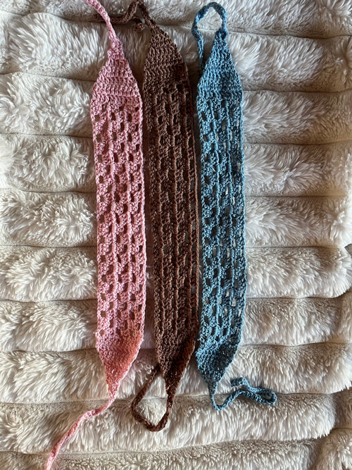 Bandeau en crochet