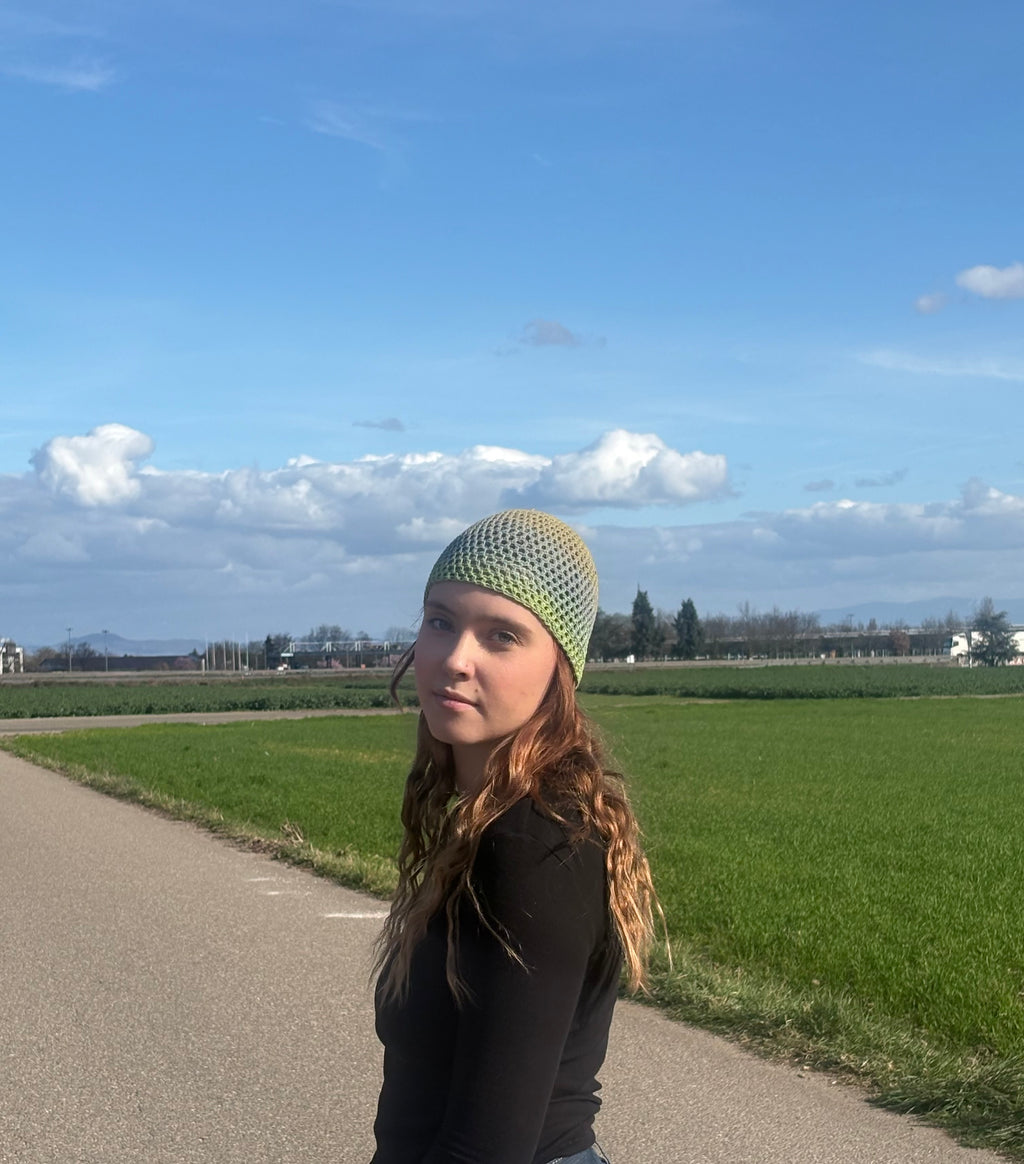 Bonnet printemps crochet